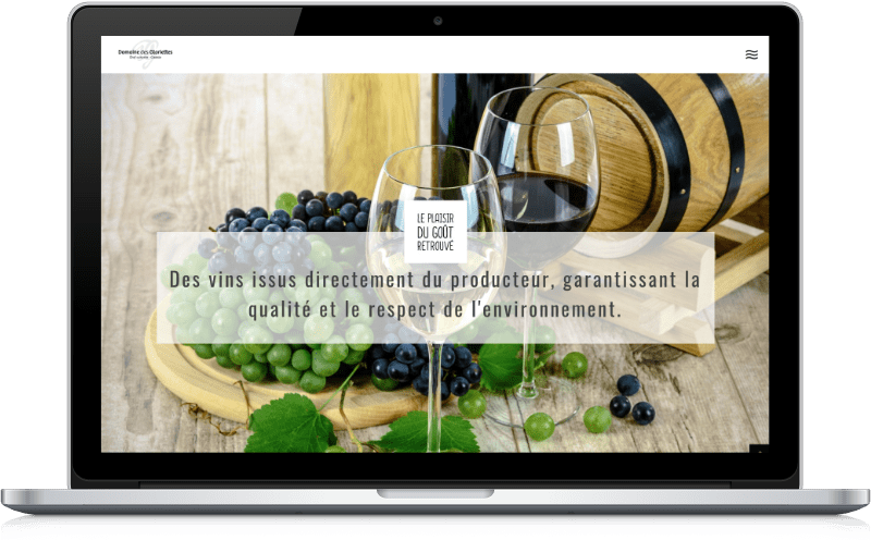 Domaine des Gloriettes Homepage du site internet Domaine des Gloriettes