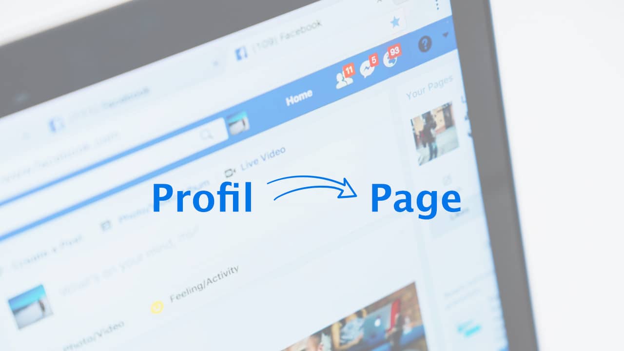 Interface Facebook