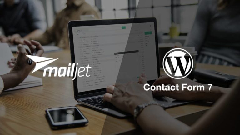 Logos mailjet et Wordpress