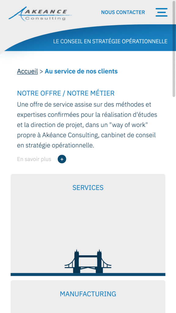 page au service de nos clients mobile akeance