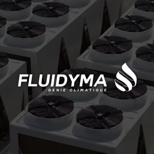 Création d’un site web de génie climatique, Fluidyma