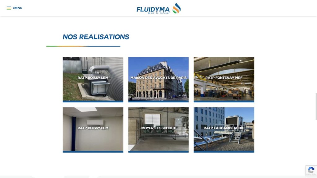 fluidyma espace réalisations