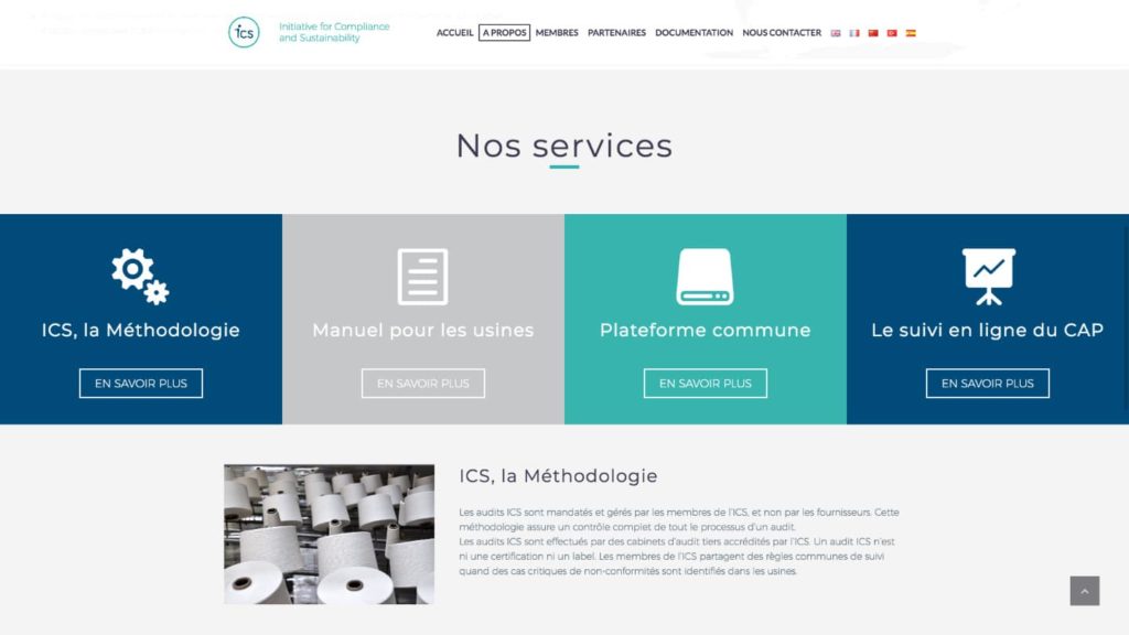 ics page nos services