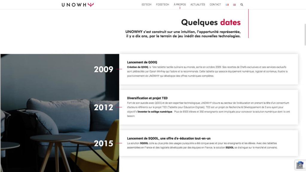 unowhy Page quelques dates