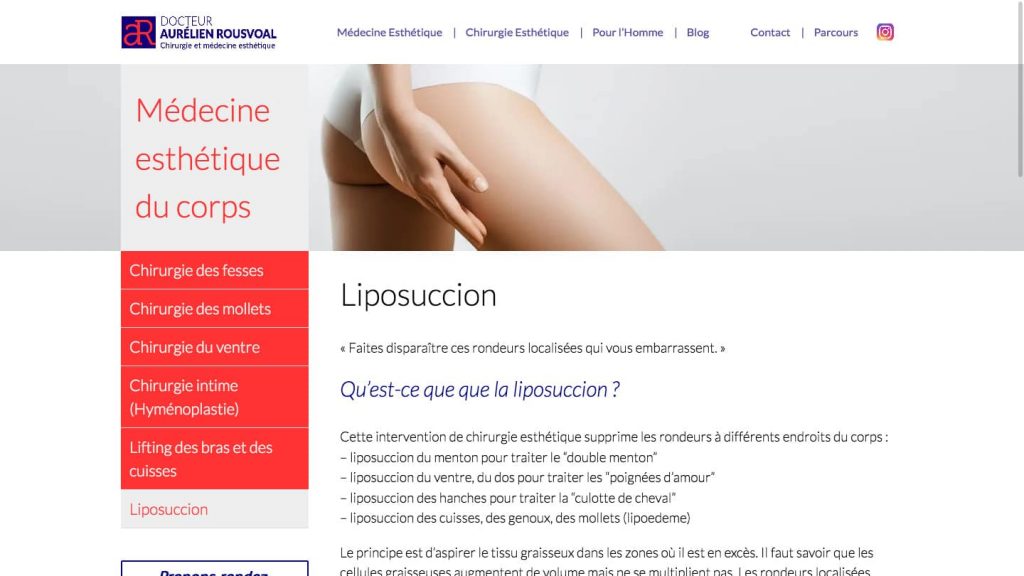 dr rousvoal page liposuccion