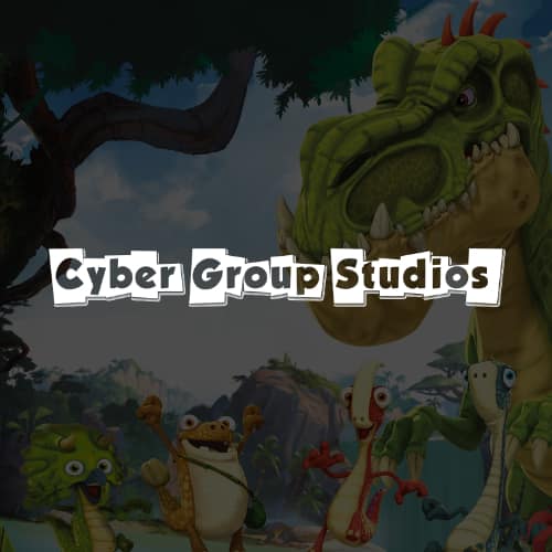 Refonte du site internet de films d'animation pour enfants Cyber Group Studios