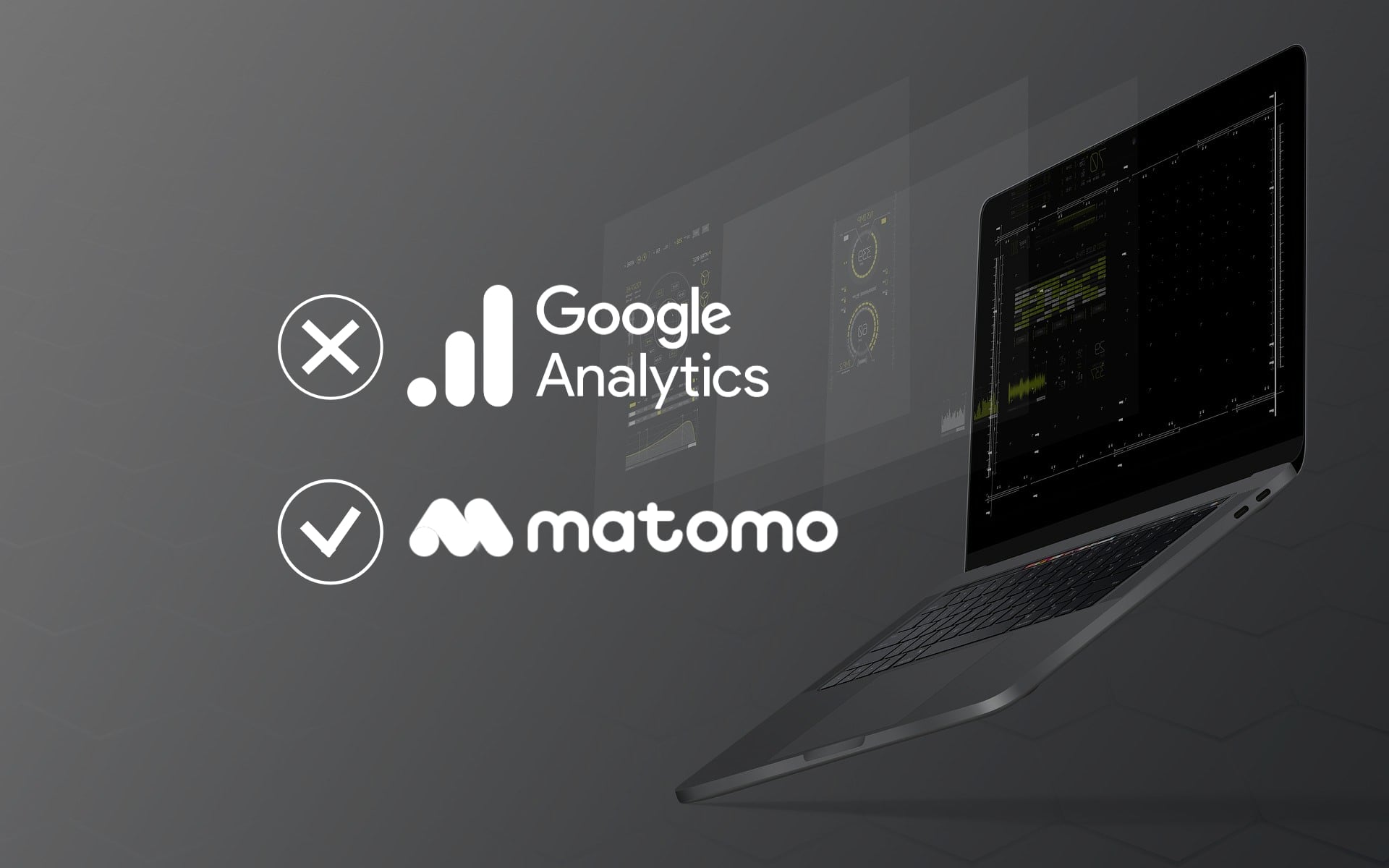 Illustration de l'alternative Google Analytics qui se nomme Matomo