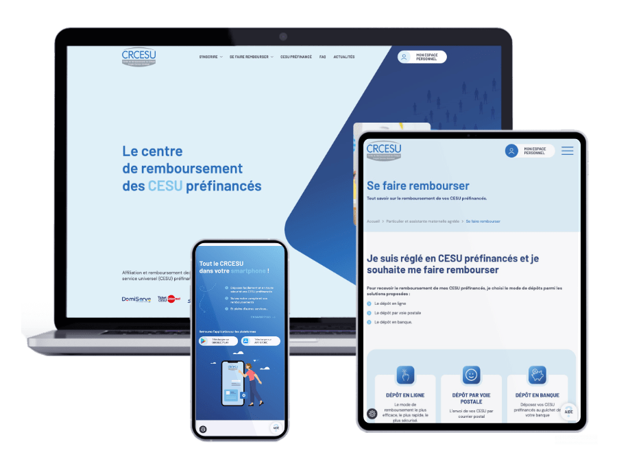 Responsive du site web CRCESU