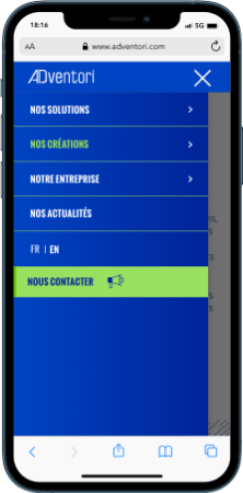capture menu mobile