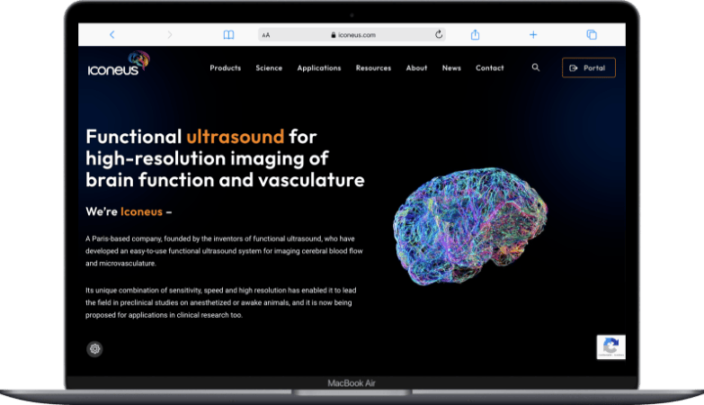 Homepage Iconeus