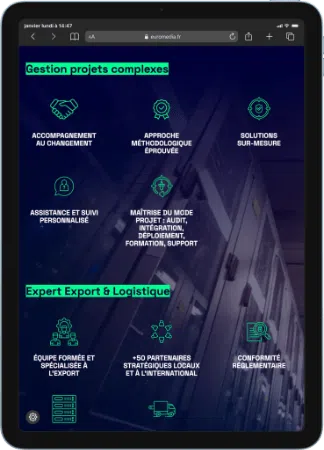Section Pictogrammes