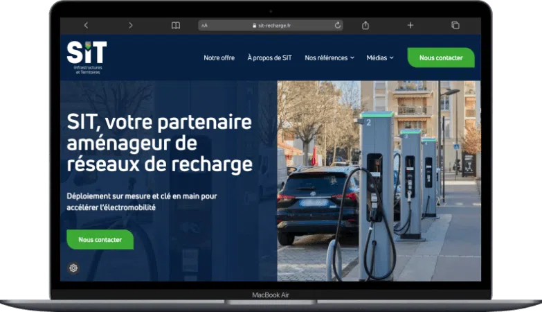 Hero page d'accueil de SIT