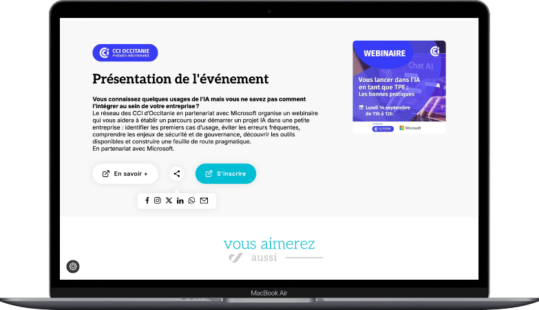 Détail d'un événement