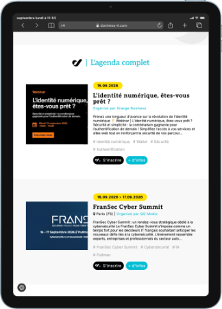 Archive des événements