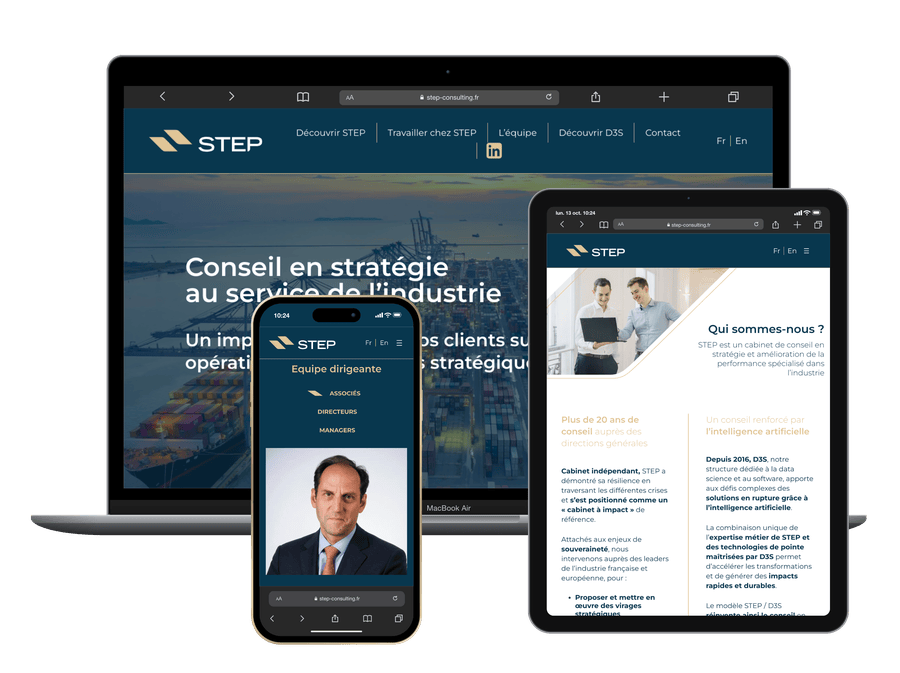 Mockup Step Consulting