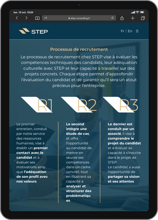 Page Recrutement